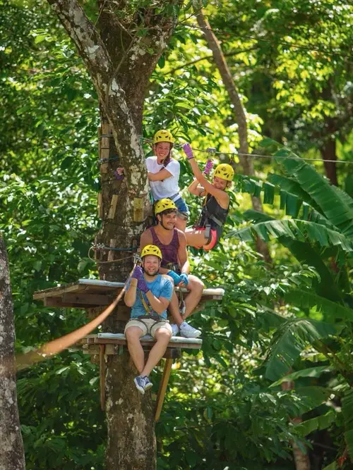 Jungle Extreme Zipline adventure