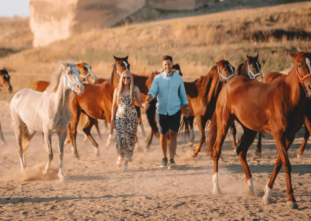 Cappadocia Horse Riding Tour with Doga Binicilik Merkezi in Cavusin image 3