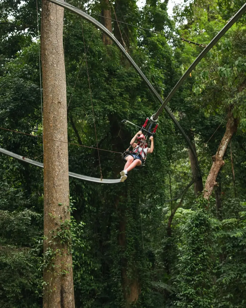 صورة Hanuman World Phuket Adventure Park Tickets Zipline, Skywalk, Roller Zipline, Slingshot رقم 3