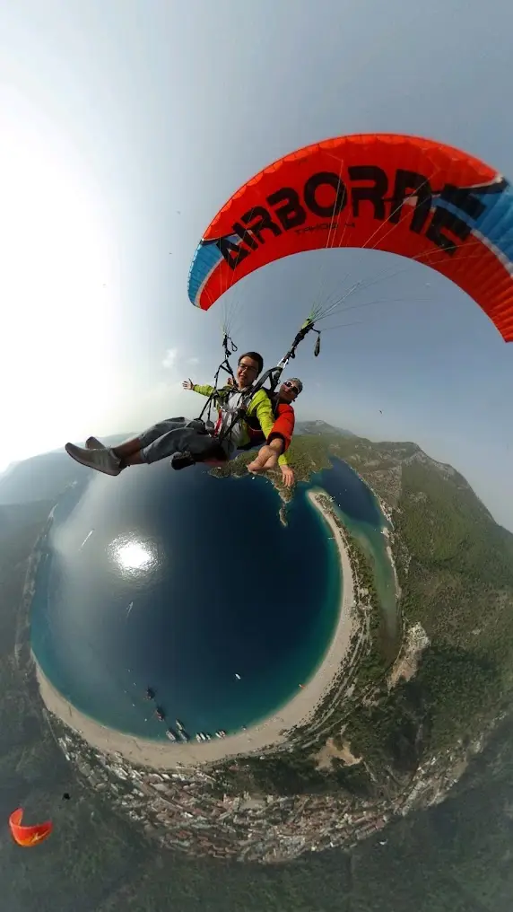 Oludeniz Tandem Paragliding Flight from Babadağ Mountain with Airborne image 3