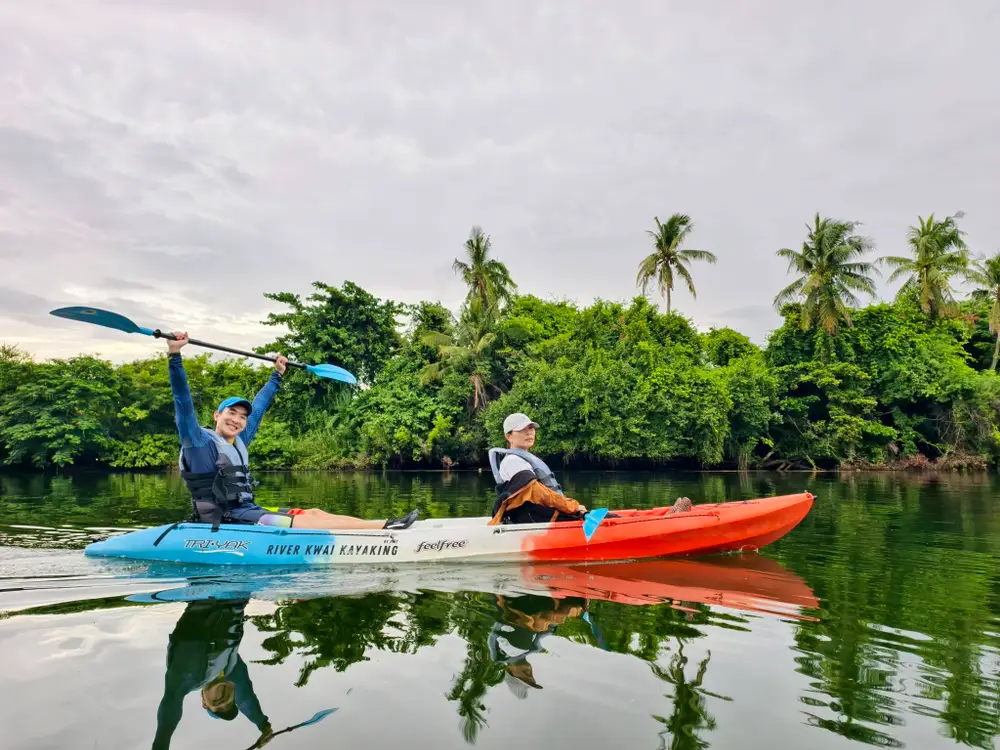 Kanchanaburi River Kwai SUP Paddleboarding Experience image 1