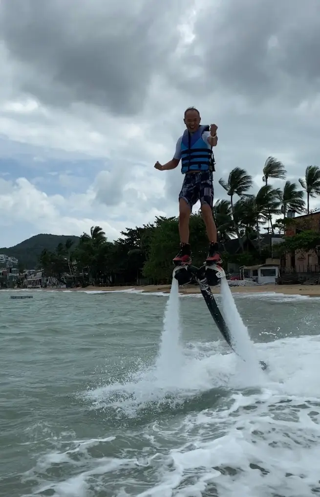 Koh Samui Flyboard experince with Orange Samui at Bophut Beach image 2