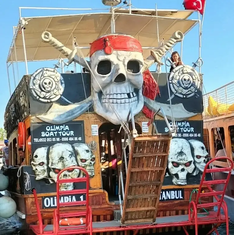 Sığacık Olimpia Pirate Boat Tour | Swimming Bays, Lunch & Entertainment image 1