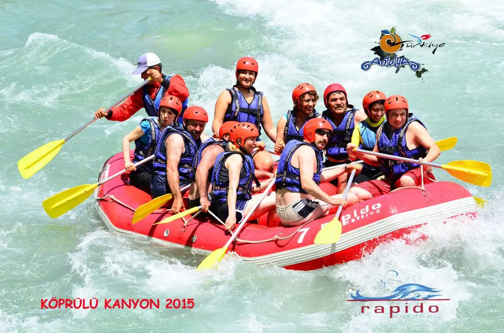 Antalya Koprulu Canyon Rafting Experience with Lunch image 3