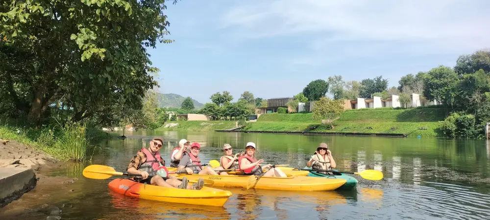 Kanchanaburi River Kwai Kayaking Experience image 1