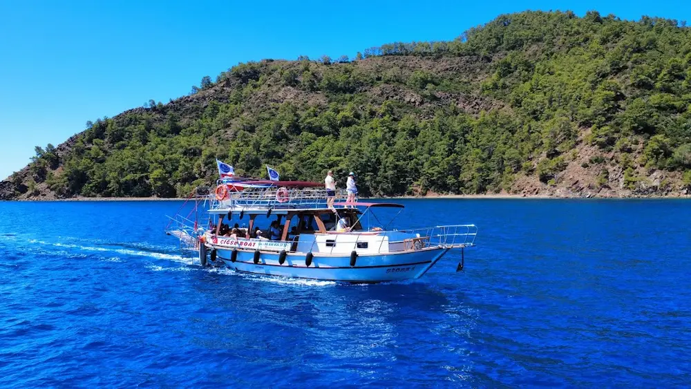 CIGSE Boat Dalyan Tour | Iztuzu Beach, Ekincik Bays, Lunch and Swimming image 1