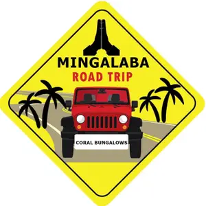 Mingalaba Road Trip, Koh Phangan logo