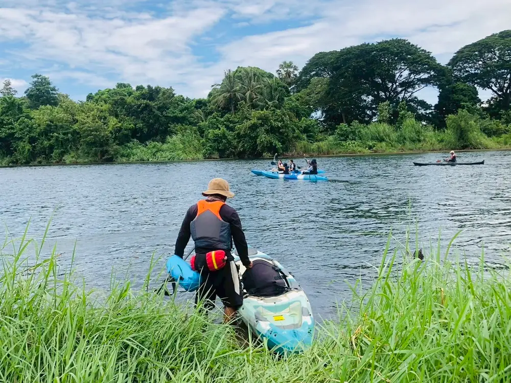 Sai Yok Private River Kwai Kayaking Experience with CDR Adventure image 1