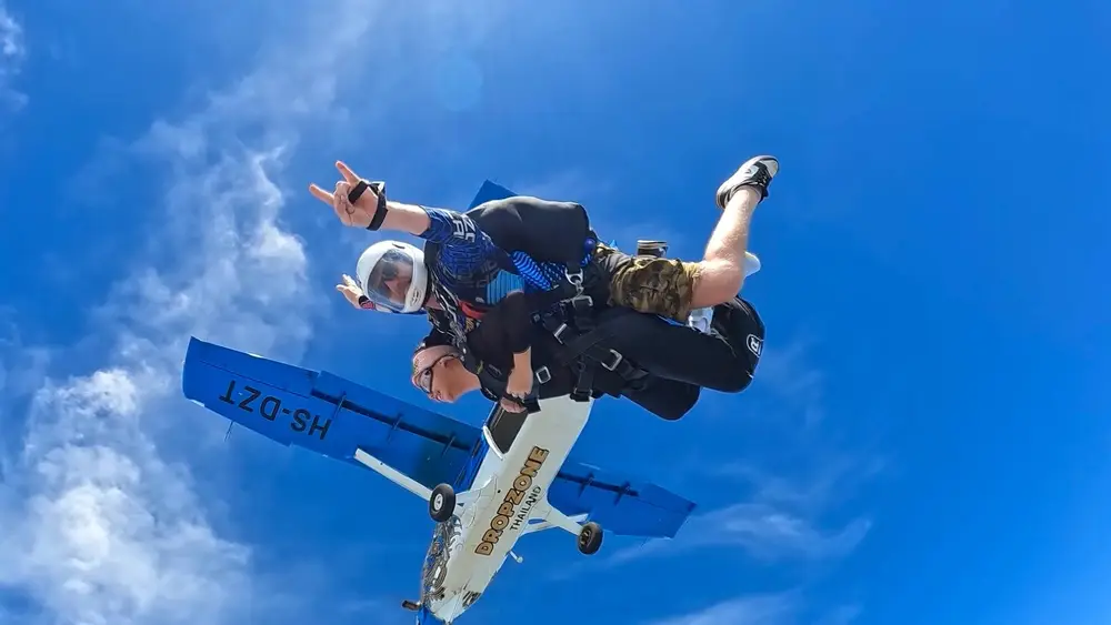 Skydiving Thailand Ocean View Tandem Skydive Pattaya görseli 3