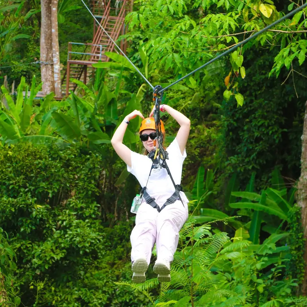 Phuket Erawan Patong Seaview Zipline and ATV Experience image 1