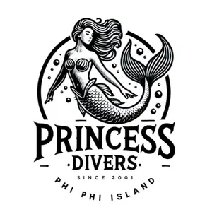 Princess Divers Phi Phi Island logo