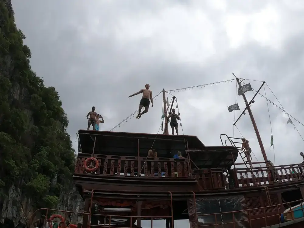 Phi Phi Pirate Boat Sunset Adventure: Snorkelling, Kayaking & Paddleboarding image 2