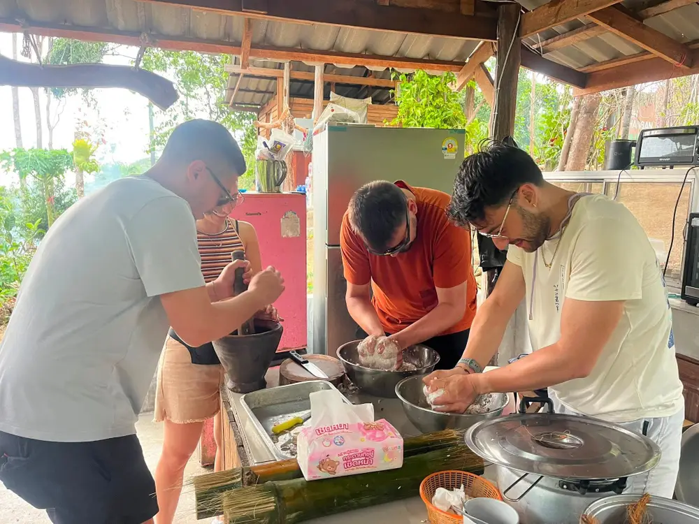 Koh Phangan Hidden Jungle Trek, Waterfall Swim & Local Farm Experience image 3
