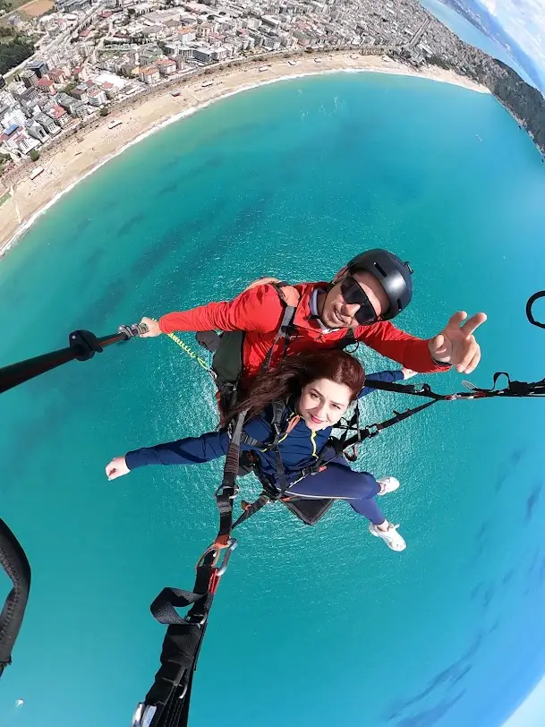 Alanya Tandem Paragliding from 700m Yassi Tepe with Fly Zone Alanya image 2