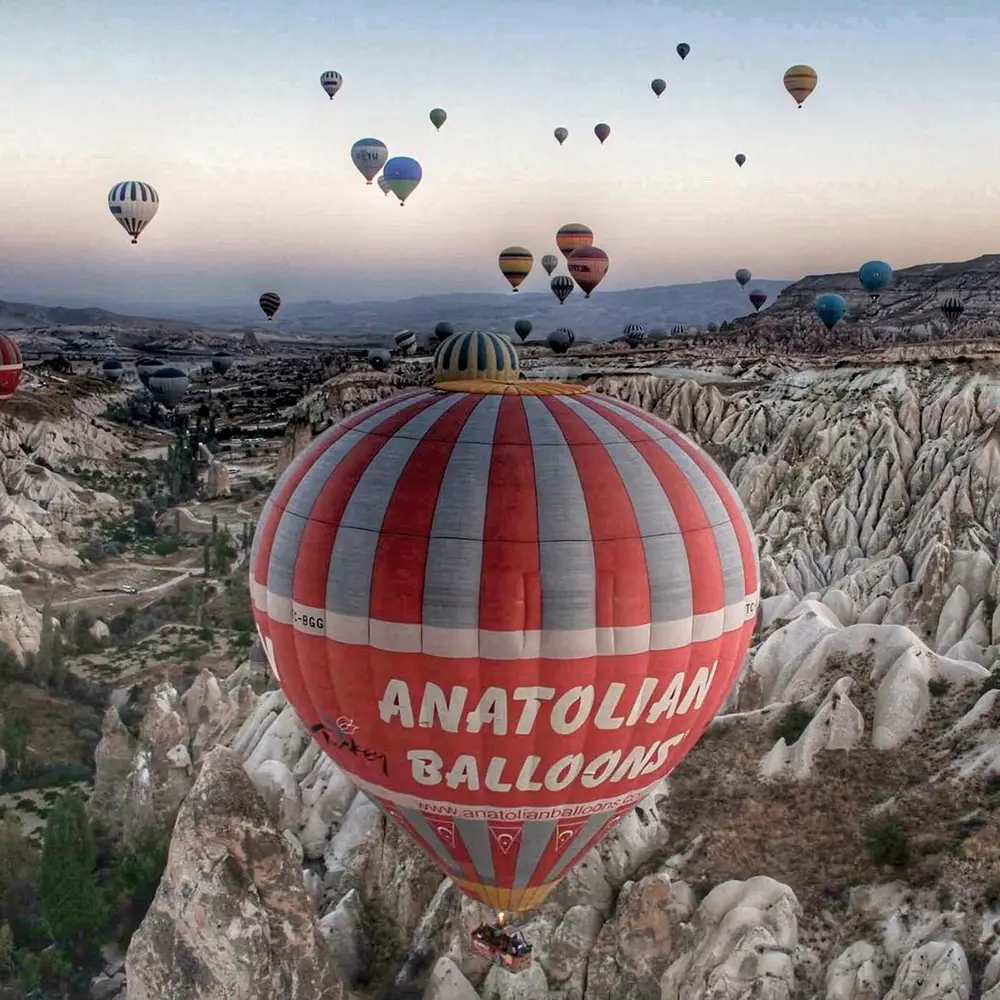 Cappadocia Sunrise Hot Air Balloon Flight with Anatolian Balloons image 3