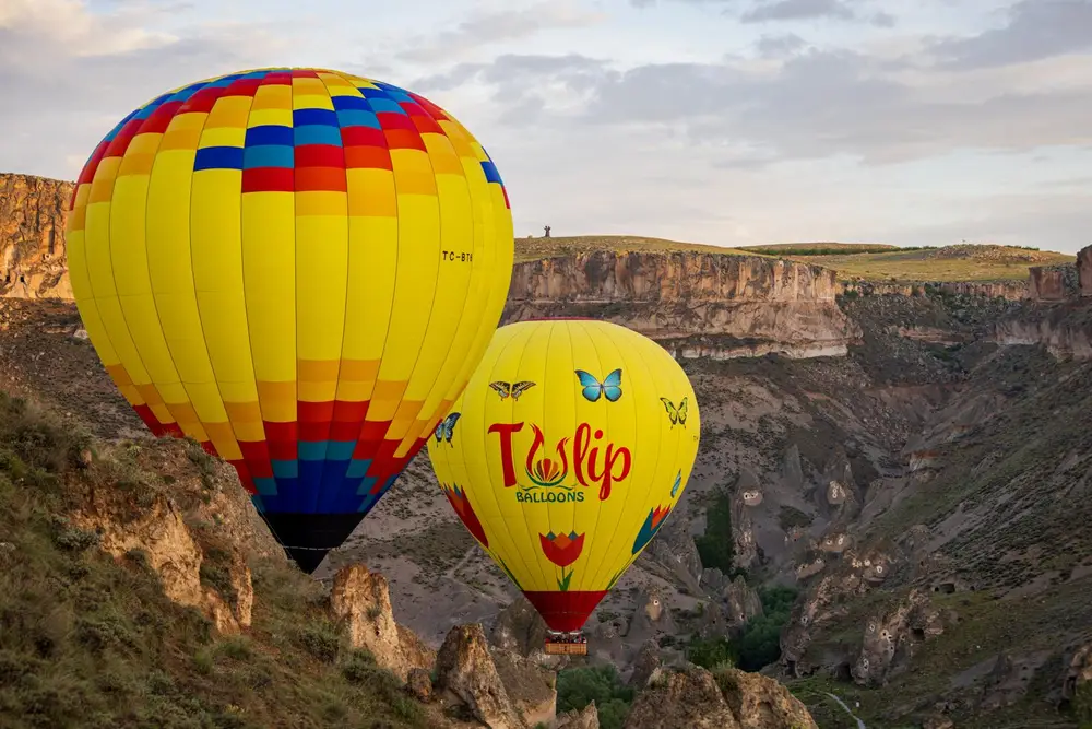 Cappadocia Soganli Valley Hot Air Balloon Flight with Tulip Balloons image 3