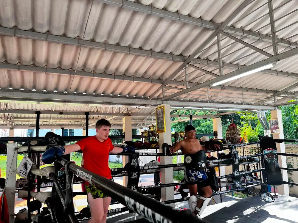 Chiang Mai Muay Thai Training Experience at The Bear Fight Club görseli 3