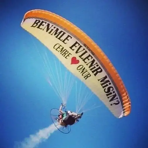 Antalya Tandem Paramotor Flight over the Mediterranean Coast with Indra image 2