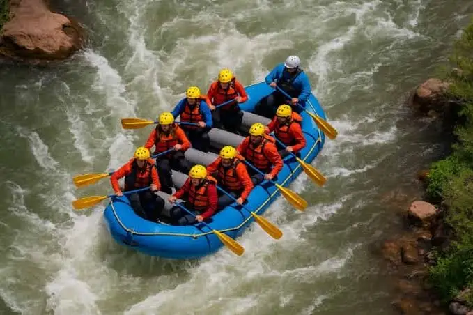 Khaolak andaman ATV Bamboo rafting camping görseli 3