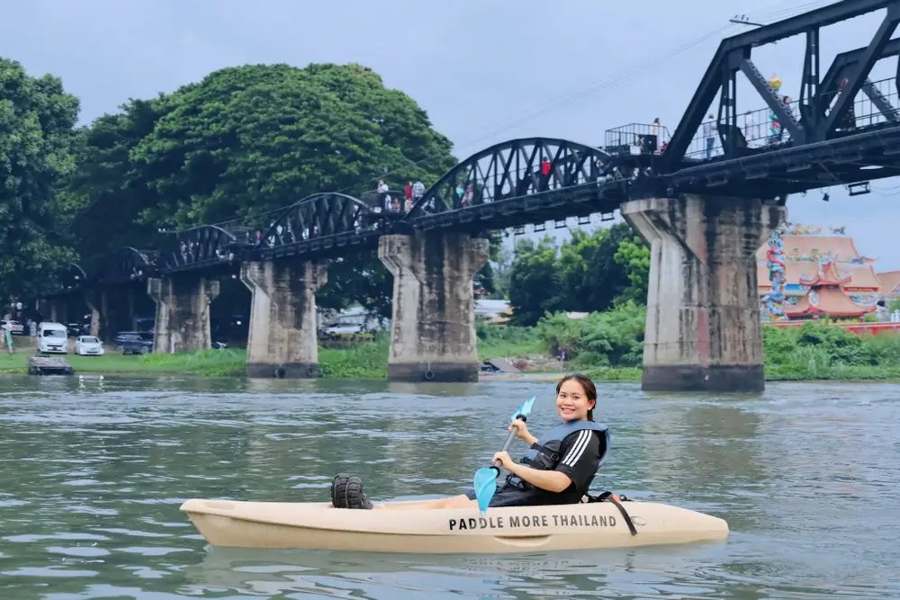 Kanchanaburi River Kwai Kayaking Experience image 1