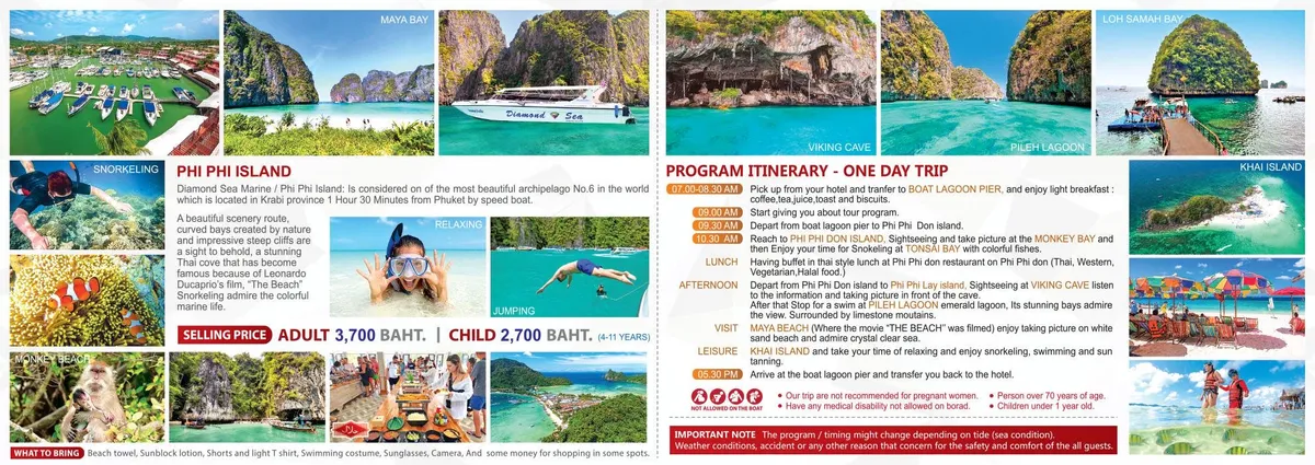 Phi Phi & Maya & Khai Full Day Tour by Speedboat image 2