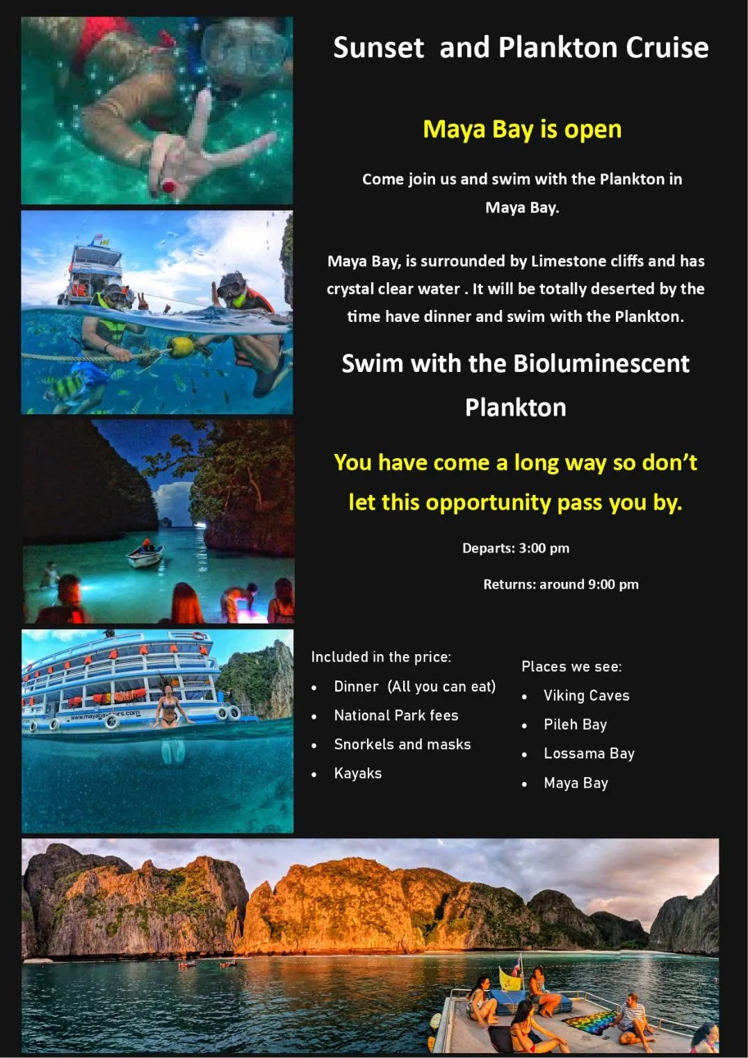 صورة Maya Bay Sunset and Plankton Cruise رقم 2