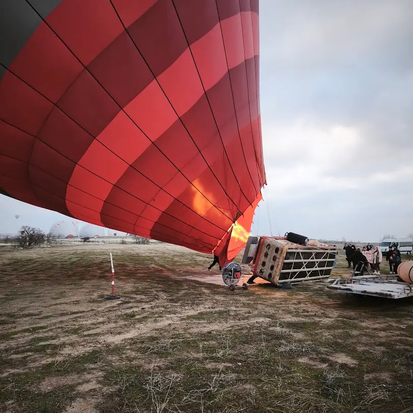 Cappadocia Goreme Hot Air Balloon Flight with Flower Balloons image 3