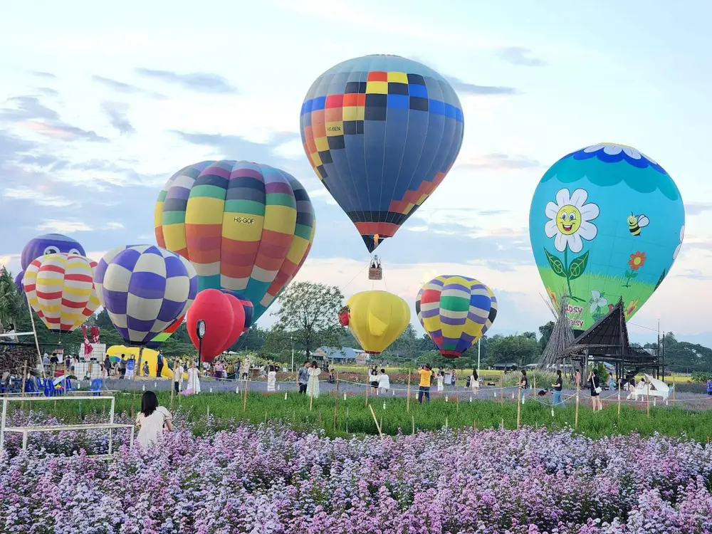 Chiang Mai Sunrise Hot Air Balloon Flight Experience image 1