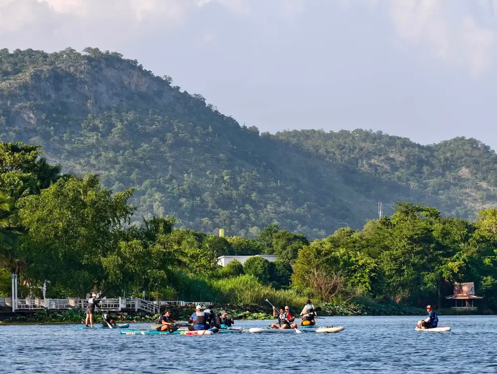 Kanchanaburi River Kwai SUP Paddleboarding Experience image 2
