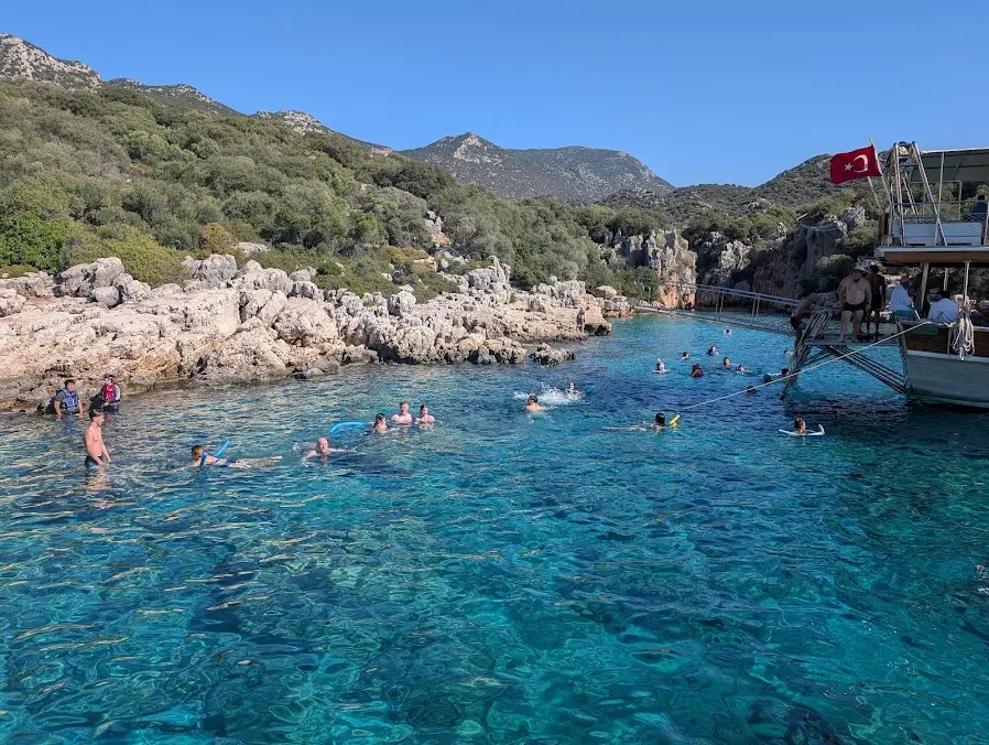 Bermuda Boat Daily Kekova Boat Tour from Kas with Swimming Stops image 2