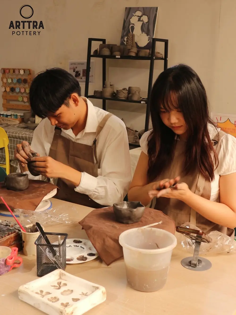 Bangkok Pottery Workshop Experience at Arttra Pottery image 3