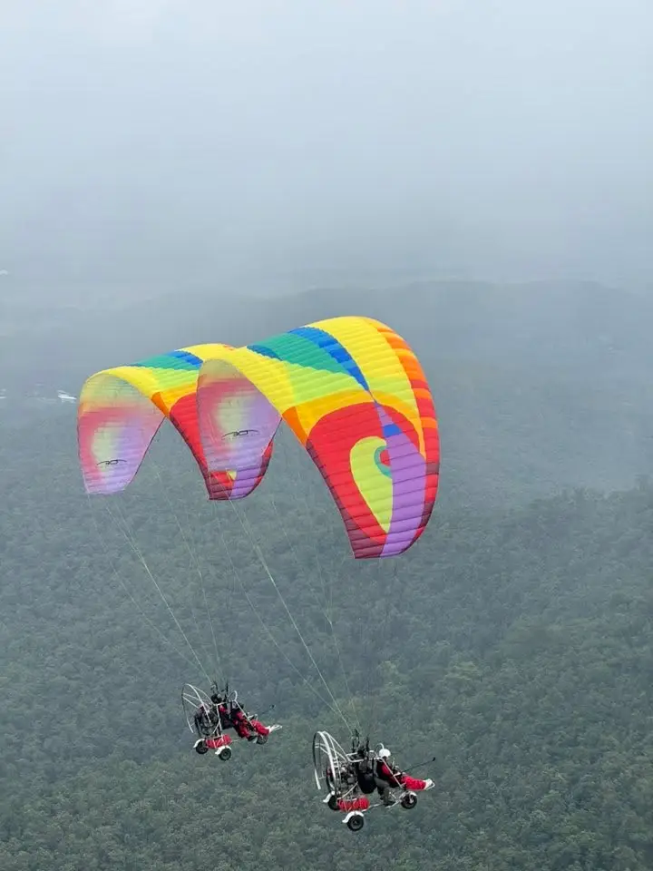 Chiang Mai-Lamphun Tandem Paramotor Flight Experience with UPPER in the Air image 3