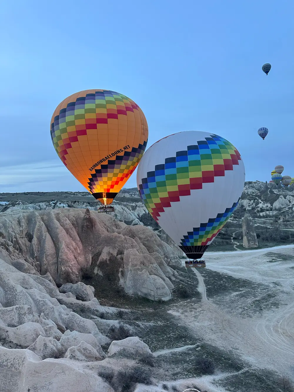 Cappadocia Sunrise Hot Air Balloon Flight with Rainbow Balloons in Goreme image 1