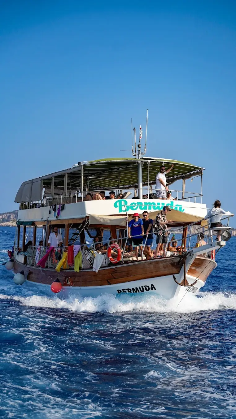 Bermuda Boat Daily Kekova Boat Tour from Kas with Swimming Stops image 1