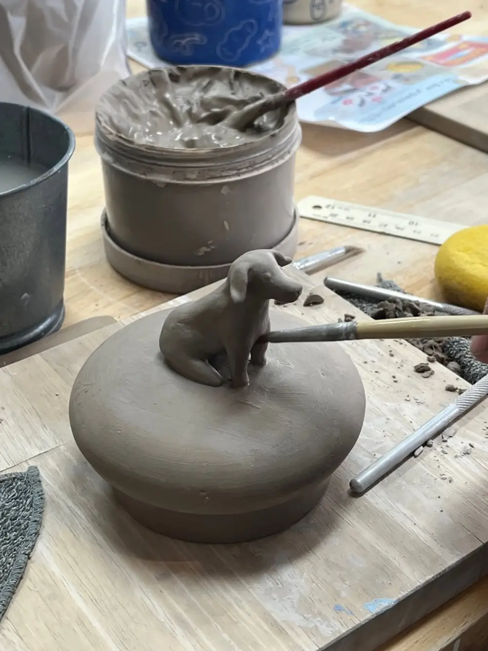 Bangkok Pottery Workshop Experience at Aromdee Art Studio image 2
