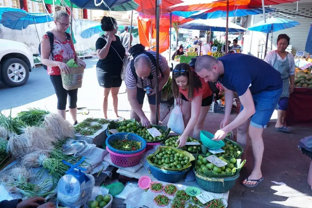 Private Thai & Akha Cooking Class with Local Market Visit in Chiang Rai görseli 3