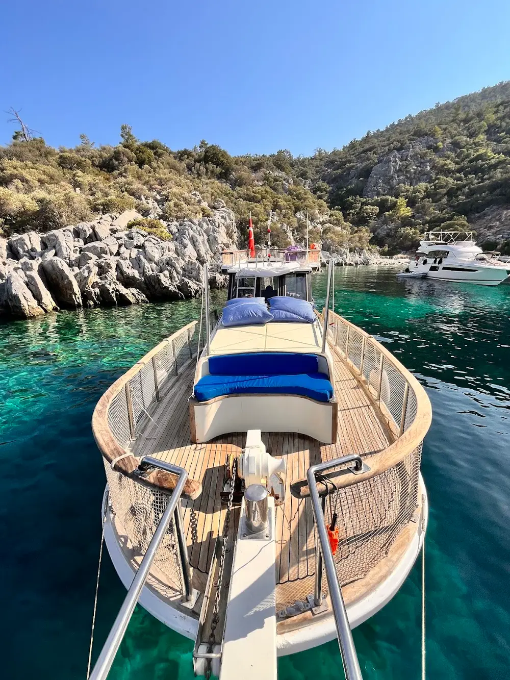 OluGide Datca Private Boat Tour | Three Bay Stops, Meal and Paddleboard image 1