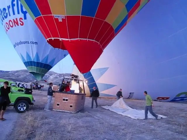 Cappadocia Hot Air Balloon Flight with Butterfly Balloons image 2