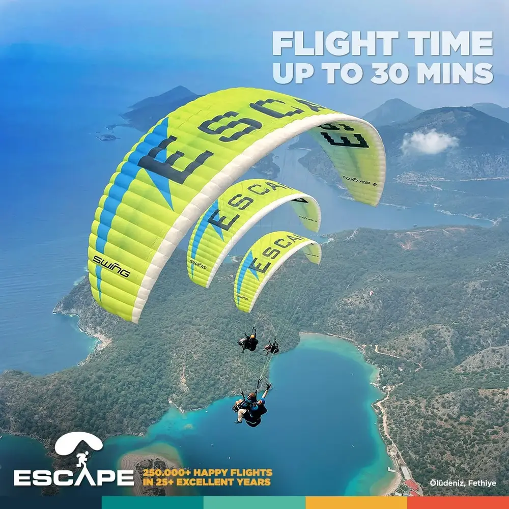 Oludeniz Tandem Paragliding from Babadag with Escape Adventures image 2