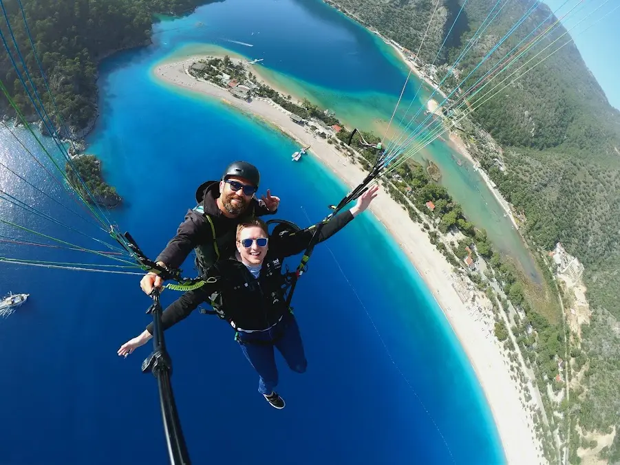 Oludeniz Tandem Paragliding Flight from Babadağ Mountain with Airborne image 2