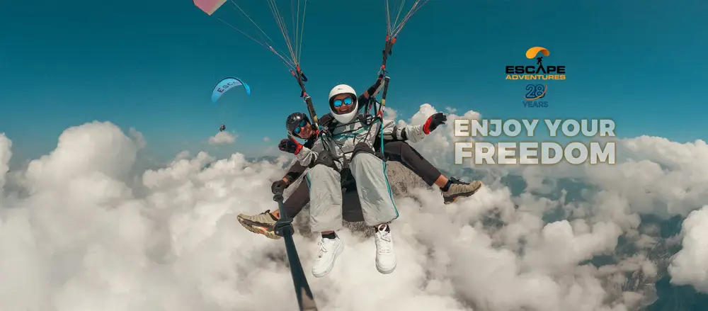 Kemer Tandem Paragliding from 2,365m Tahtali Mountain with Escape Adventures image 1