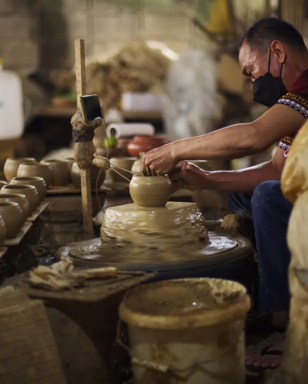 Bangkok Pottery Workshop Experience at Aoon Pottery image 1