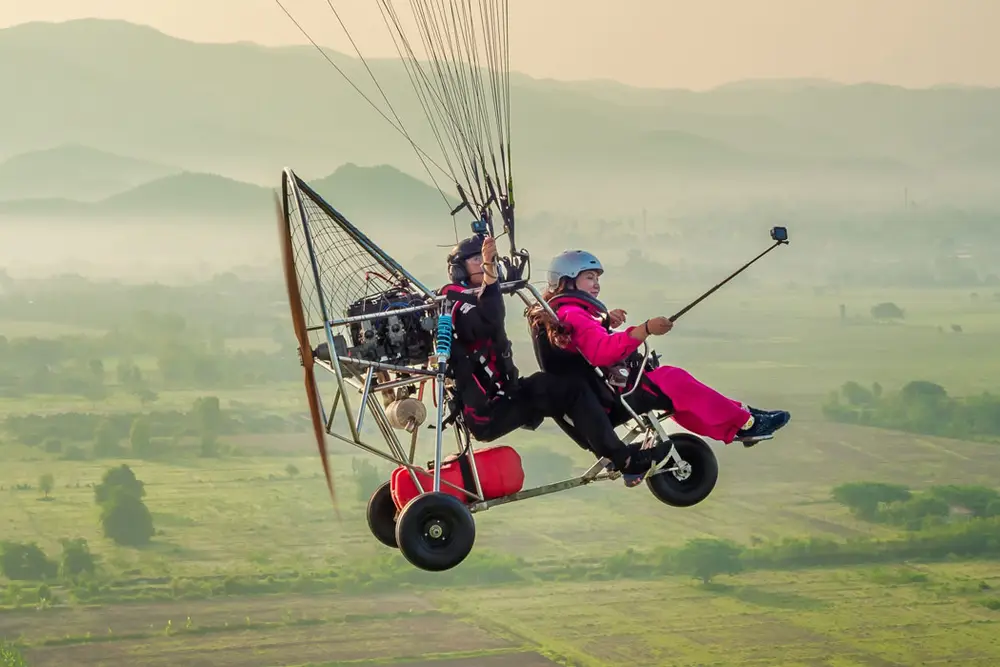Chiang Mai Paramotor Flight Experience with Fly Zone Thailand image 1