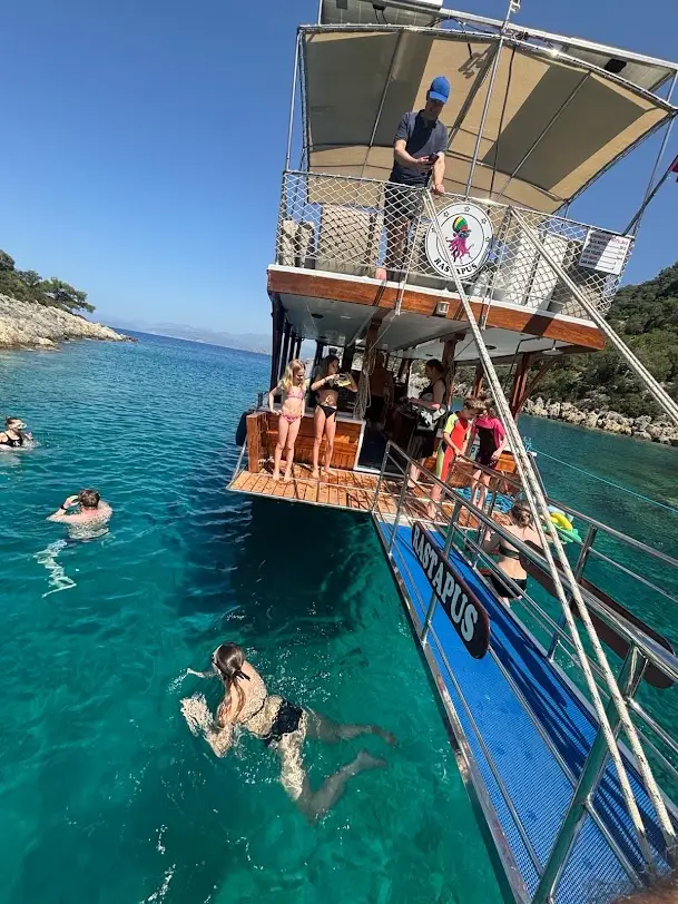 RASTAPUS Boat Trip Fethiye - 4 Bay Stops, Swimming, Snorkeling and Lunch image 1