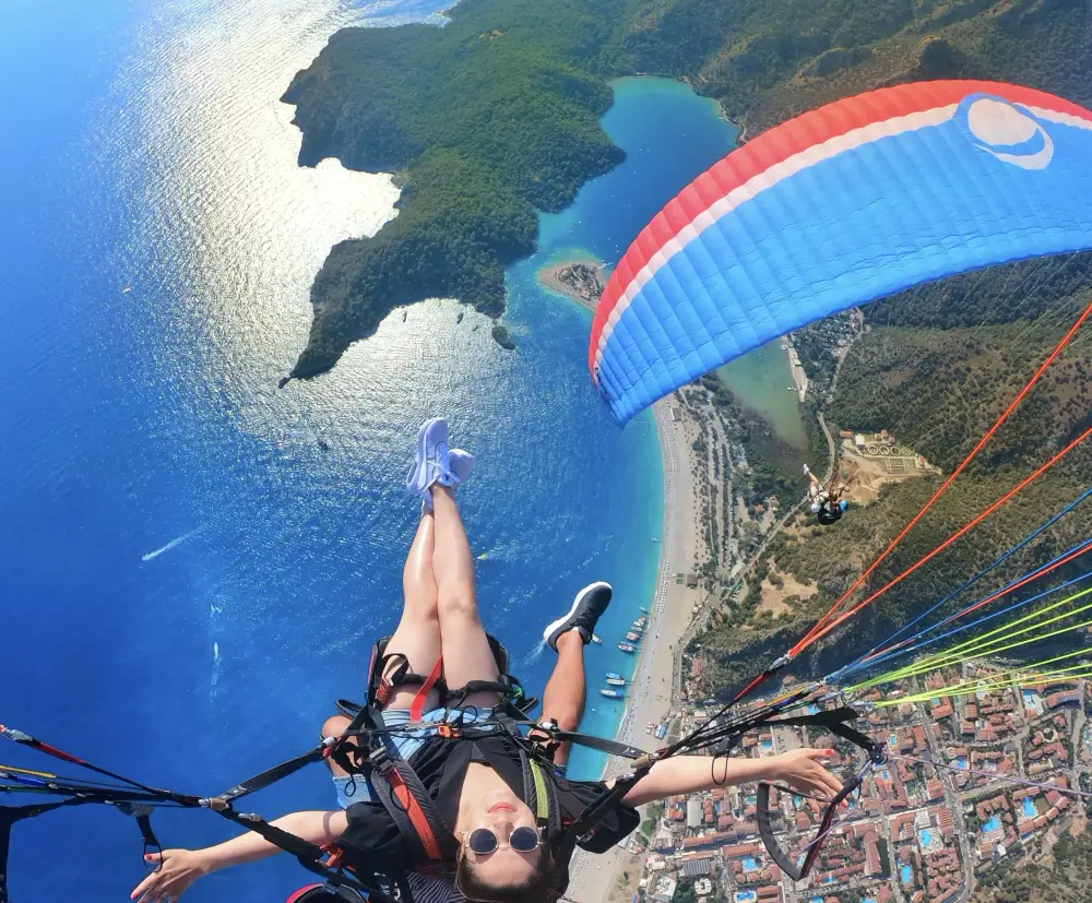 Fethiye Oludeniz Tandem Paragliding Flight from Babadag image 3