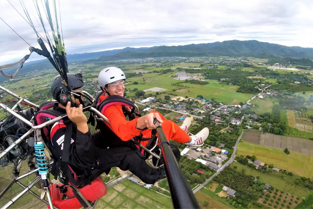 Chiang Mai Paramotor Flight Experience with Fly Zone Thailand image 3
