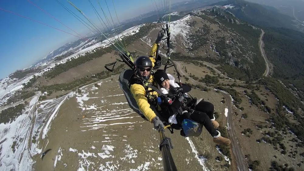 Bursa Tandem Paragliding Flight with Professional Pilot image 2