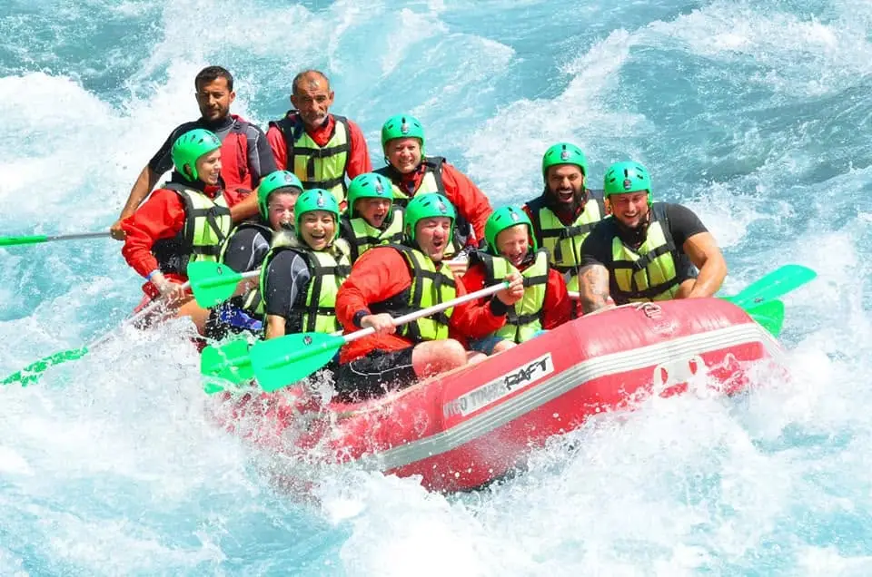 Antalya Koprulu Canyon Rafting and Zipline Experience with Lunch image 2