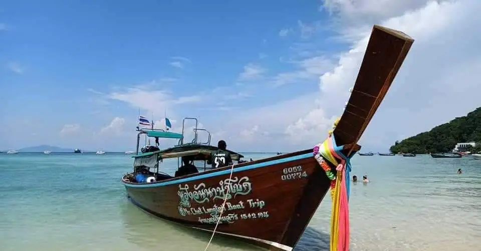Phi Phi Private Longtail Boat Tour with Maya Bay and Snorkeling image 1