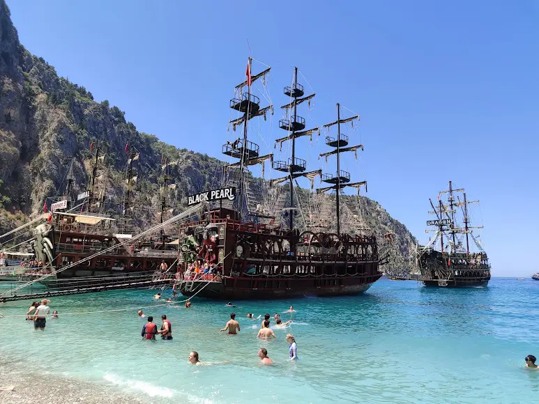 Oludeniz Captain Hanibal Pirate Boat Tour with Butterfly Valley and Foam Party image 1